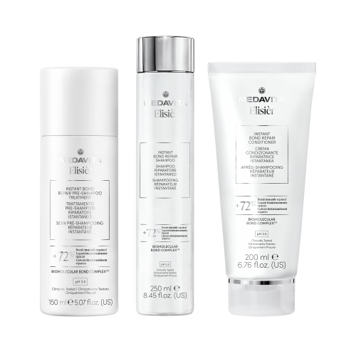 Набір для миттєвого біомолекулярного відновлення домашній / Medavita Elisièr Instant Bond Repair