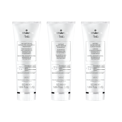 Набір для миттєвого біомолекулярного відновлення / Medavita Elisièr Instant Bond Repair