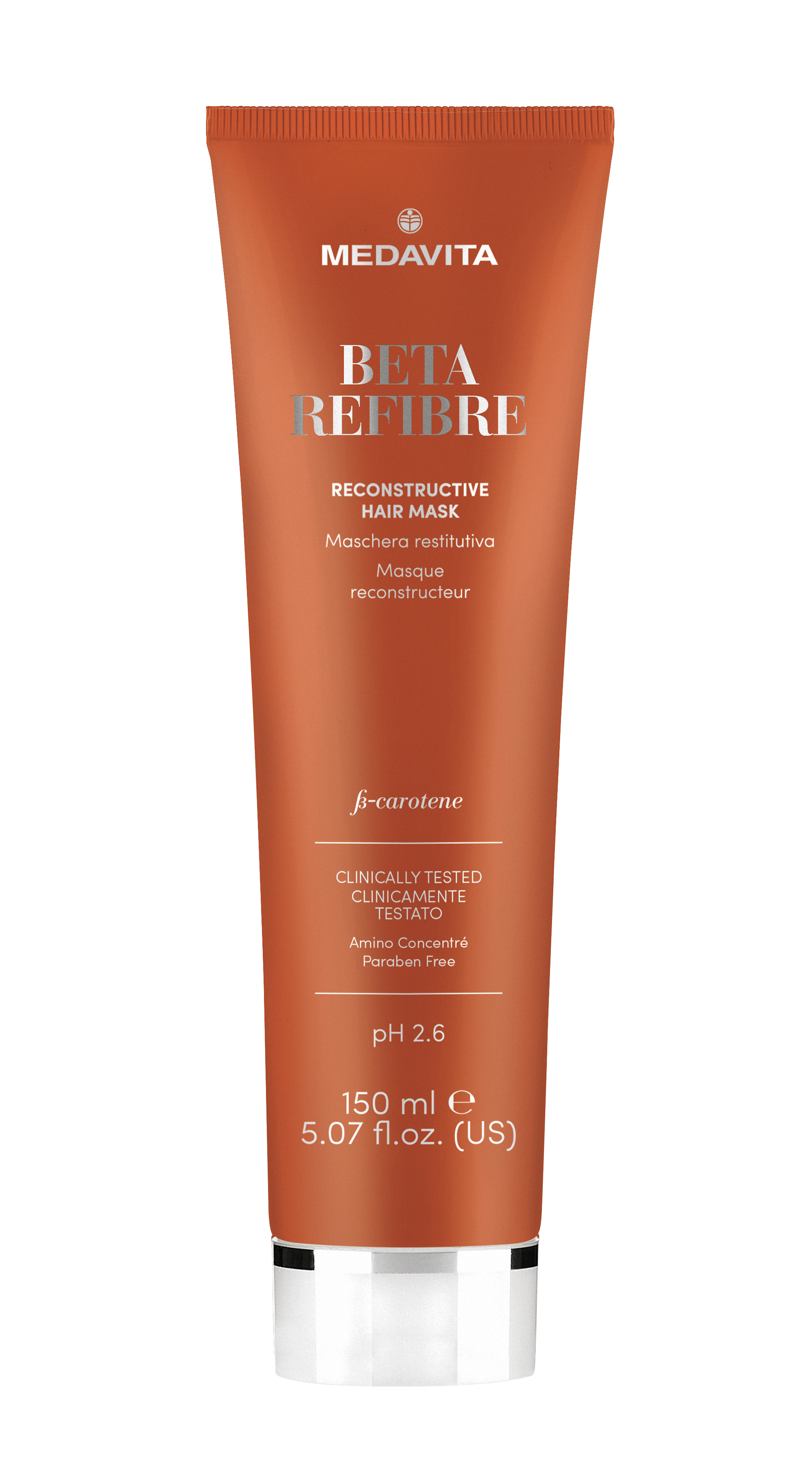 Глибоковідновлювальна маска для реконструкції волосся / Medavita Beta Refibre Recondtructive Hair Ma