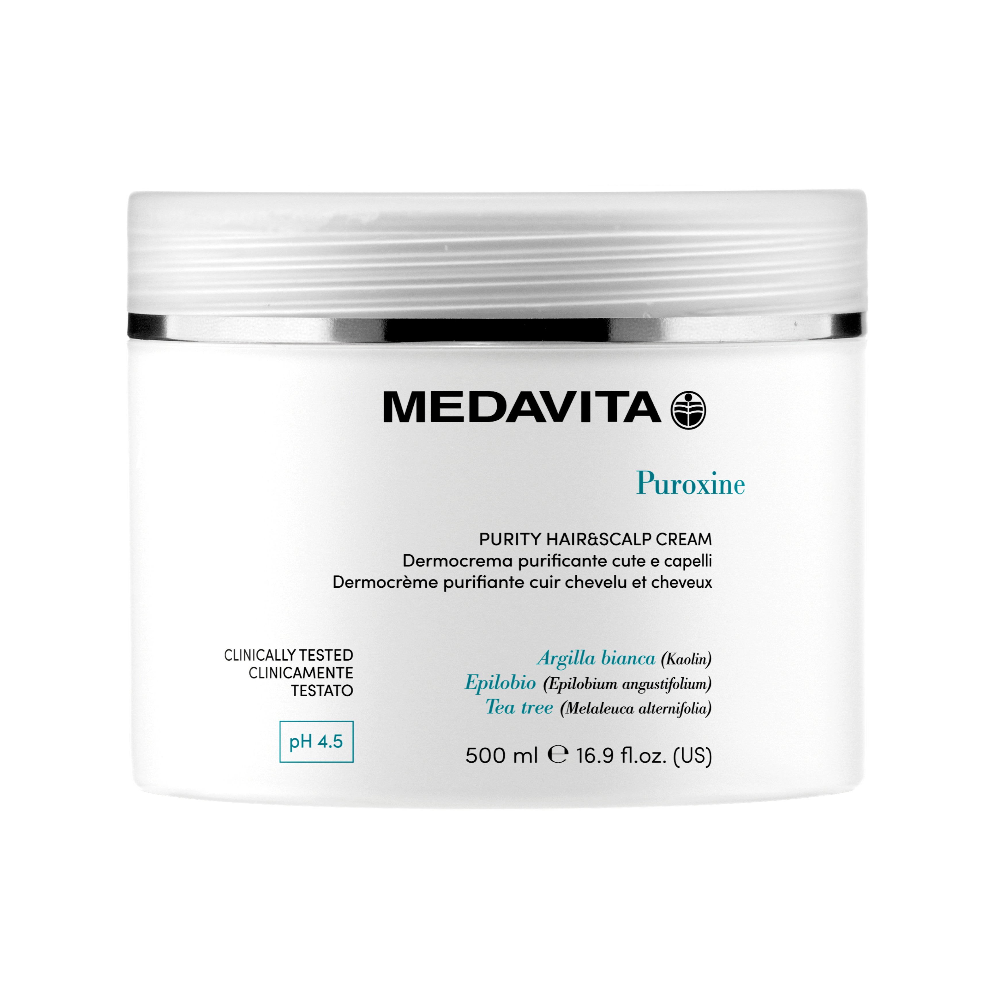 Дермокрем для шкіри голови та волосся Чистота Medavita Purity Hair & Scalp Cream