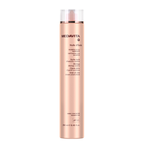 Шампунь збагачений оліями з антиоксидантною дією для блиску і шовковистості волосся / Medavita Huile