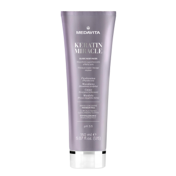 Ультраразглаживающая маска с эффектом шелка Medavita Keratin Miracle Sleek Hair Mask