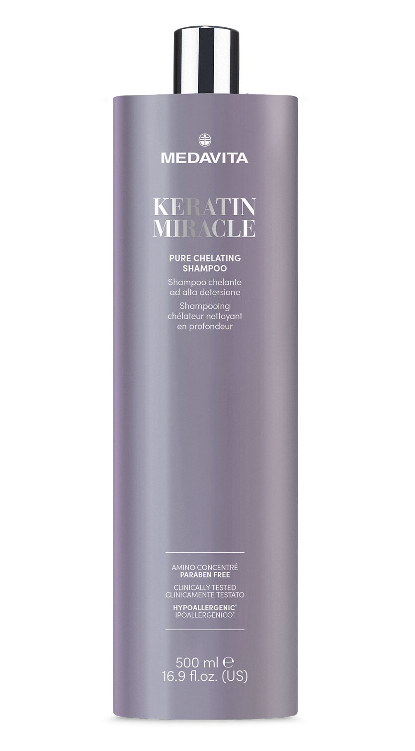  Хелатувальний шампунь глибокого очищення / Medavita Keratin Miracle Pure Chelating Shampoo