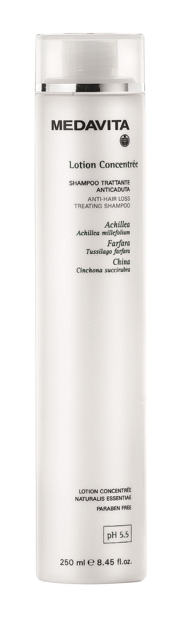 Зміцнювальний  шампунь проти випадіння волосся / Medavita Lotion Concentrée Shampoo Trattante Antica