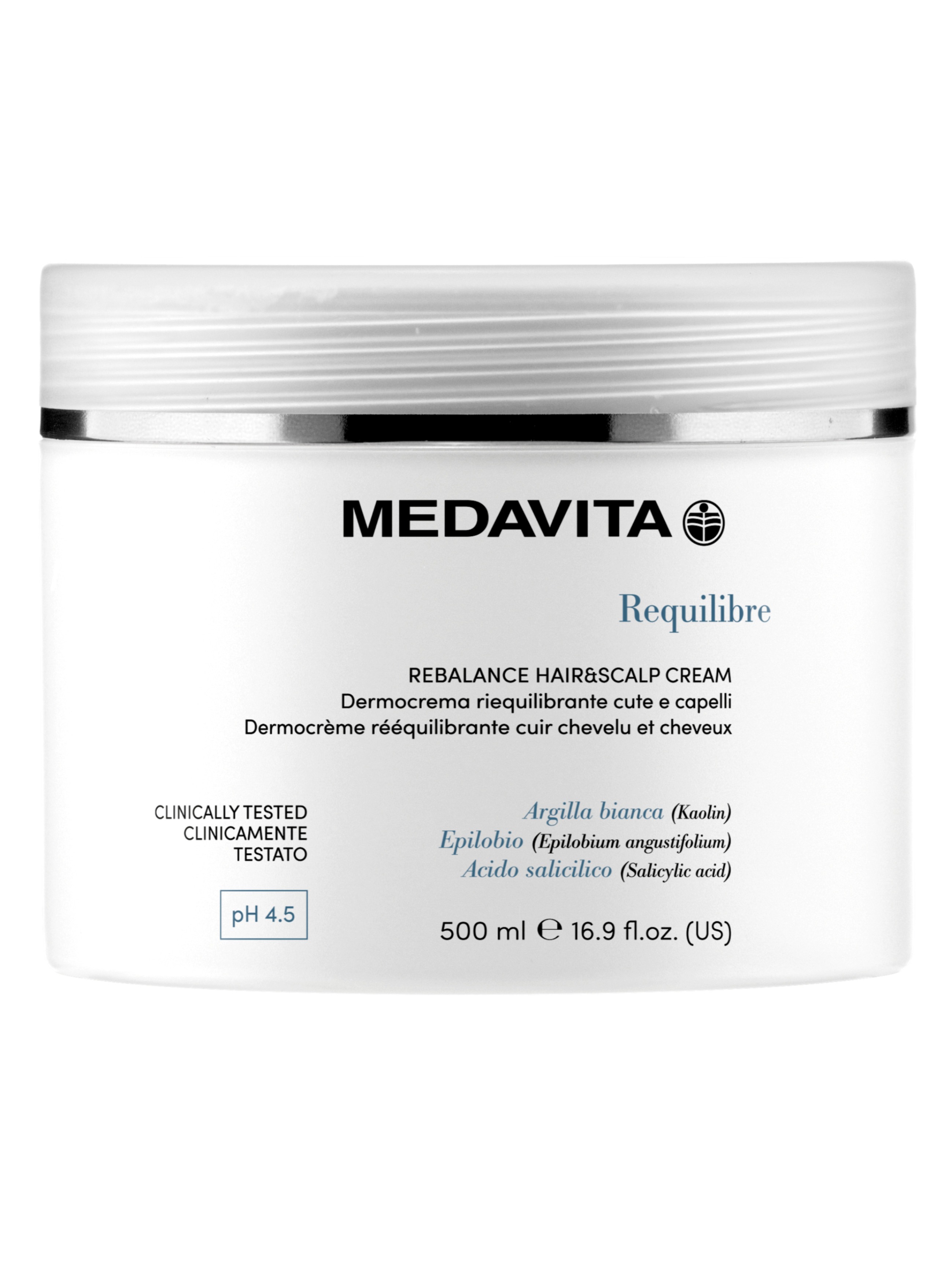 Дермокрем для шкіри голови та волосся Баланс Medavita Rebalance Hair & Scalp Cream