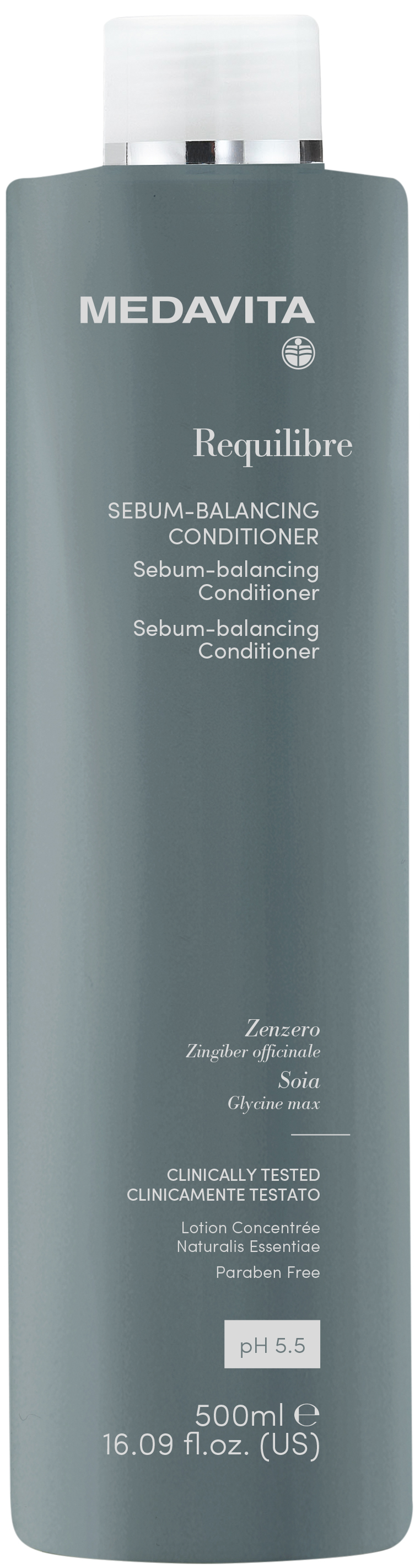 Ультралегкий кондиціонер для шкіри голови та волосся / Medavita Requilibre Serum-Balancing Condition