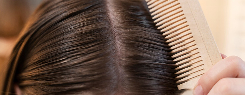 жирные волосы